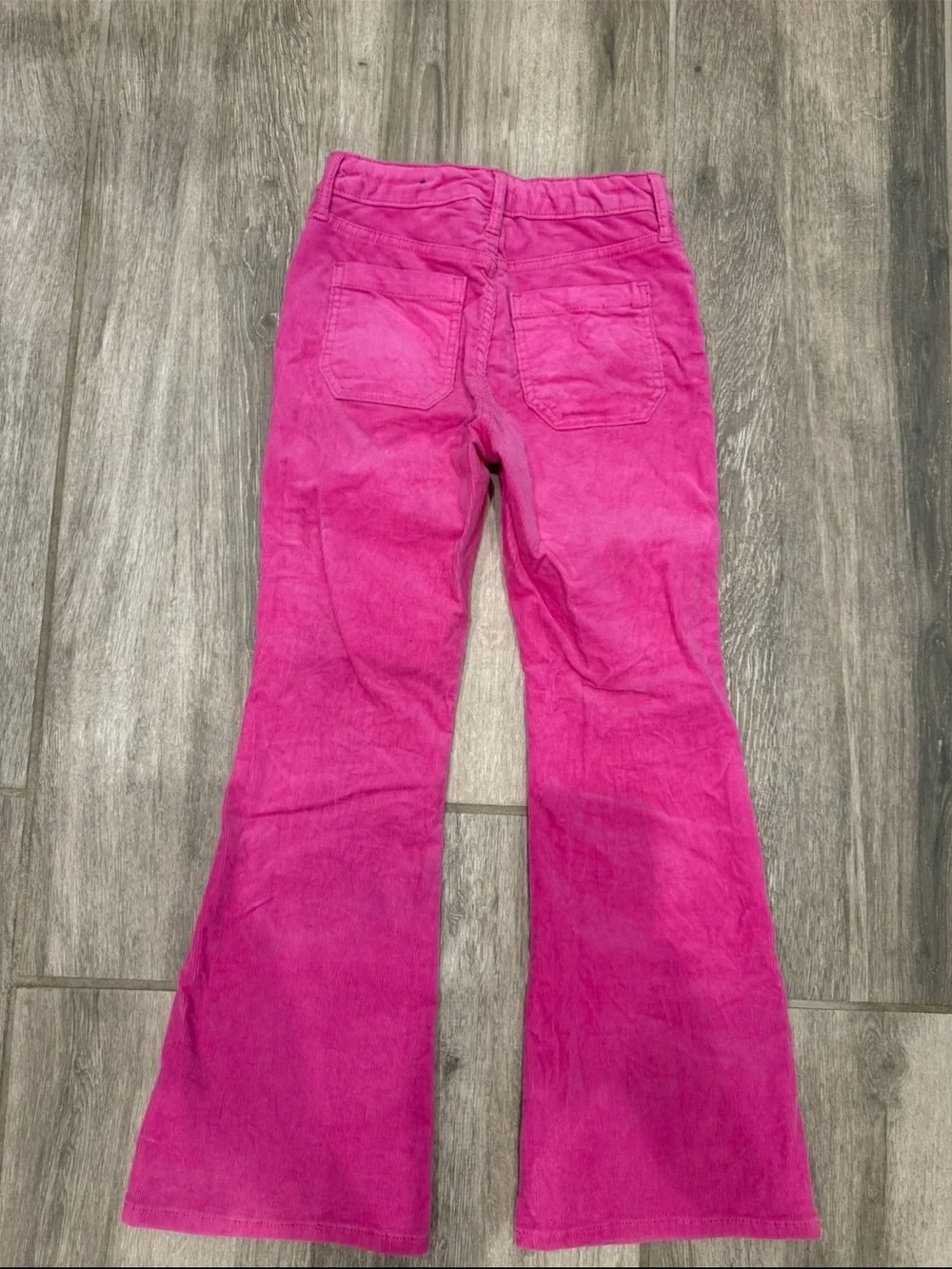 GAP Girls Hot Pink Corduroy Flare Jeans